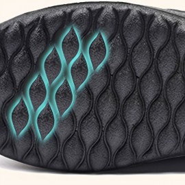 Men's Snow Boots, Lightweight Casual Shoes With Fuzzy Lining For Walking