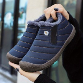 Men's Snow Boots Thermal Winter Shoes Boots, Casual Walking Shoes