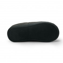 Plus Size Men's Warm Cozy Slides, Comfortable Fuzzy Soft Slippers, Plush Comfy Non-slip Home Shoes For Indoor Outdoor Bedroom, Winter