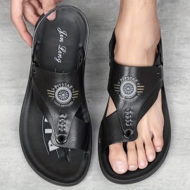 Men's Bunion Corrector Flip Flops, Quick-Drying Comfy Thong Sandals For Indoor Outdoor, Summer