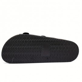 Men's Buckle Slide Sandals, Casual Non Slip Shoes, Open Toe Shoes For Outdoor Beach, Spring And Summer