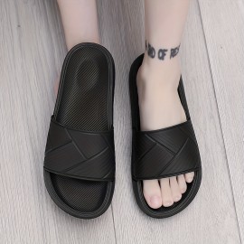 Men's Comfortable Quick-Drying Non-Slip Slides For Indoor & Outdoor, Summer