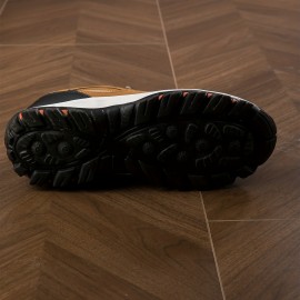 Men's Lace-up Sneakers - Athletic Shoes - Wear-resistant And Breathable Hiking Shoes