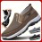 Plus Size Men's Trendy Woven Knit Breathable Slip On Loafer Shoes, Comfy Non Slip Durable Sneakers For Men's Outdoor Activities
