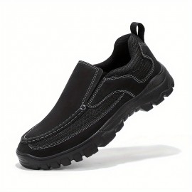 Men's Loafers, Wear-resistant Non-Slip Comfy Casual Shoes, Slip-On Walking Shoes