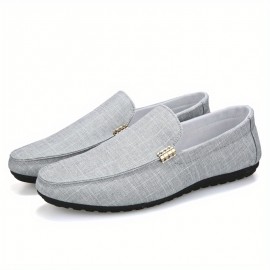 Men's Loafer Shoes, Breathable Lightweight Non-slip Slip On Shoes, Men's Shoes, Spring And Summer